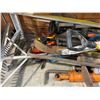 Image 2 : Large group of assorted construction / excavation tools & misc