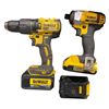 Image 2 : Group of 2 Dewalt drills w/ extra battery - includes cordless hammer drill/driver (DCF885) & 1/4" (6