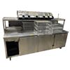 Image 1 : Commercial Stainless Steel Prep Station w/ Topping Bin & Pastry Display (Approx. 95 L x 53 H)