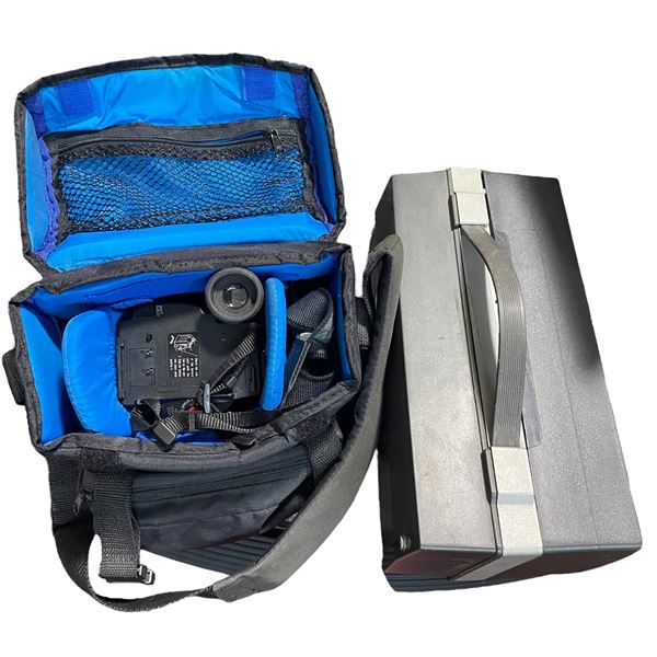 Group of Misc. - Hanimex 800 Movie Projection & Retro Film Recorder w/Carrying Case