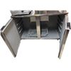 Image 2 : Victory Double Door Stainless Steel Fridge (Not Tested)