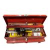 Image 3 : 21-Piece Socket Wrench Set in Metal Case (Pcs may be missing) & Group of 2 Tool Boxes w/Contents & B