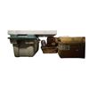 Image 1 : Group of MIsc Items - 3 Bin Storage Black, Spray Paint, End Table, Pot, Etc.