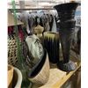 Image 2 : Assorted Decorative Vases, Lamp Bases, Shades & Home Decor â€“ Rustic/Modern Mix â