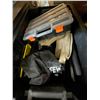 Image 2 : Contractor Tool Bin w/ Soldering Iron, Trowels, Tape, and More