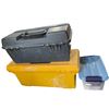 Image 1 : Group of 2 Tool Boxes w/Contents & Tupperware of Misc Tools