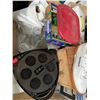 Image 2 : Group of Misc - Shoes, Glassware, Wenzel Wooden Box with/Tool set & Trunk Organizer, Hoses, Etc.