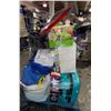 Image 2 : Pallet of Misc - Toys, Lego Head, Suitcase, Cuisinart Coffee Maker, Baby Stuff, Etc.