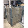 Image 2 : Industrial drying rack w/ casters - Approx 53in x 40in x 63 1/2in H
