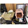 Image 2 : Large Mixed Estate Lot - Advent Vintage Speaker, Tools, Electronics, Decor, Lamp