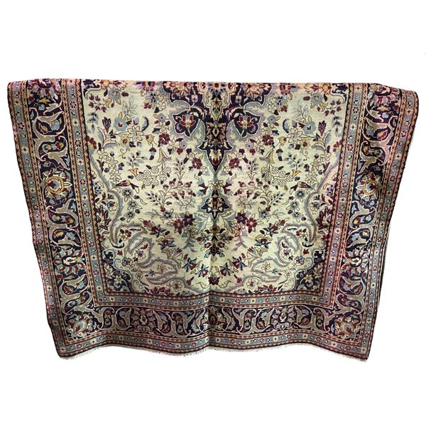 100% Authentic Hand Knotted Wool Persian Rug (9.7x6.2)