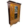 Image 1 : Antique Wooden Armoire with Mirror - Wardrobe w/ Lower Drawer
