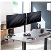 Image 2 : Group of 2 Vivo Stand-V038 Dual Ultrawide Monitor Desk Mount