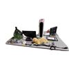 Image 1 : Table Top of Misc - Large Vase, Lights, Toy Dog, Darks, Fluid Monitor, T-Fal Iron, Etc.