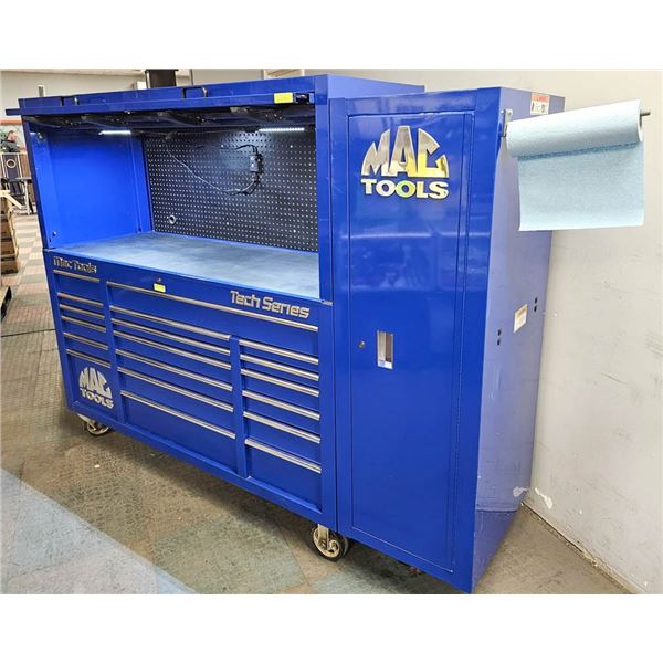 MAC TOOLS TECH SERIES TOOL CABINET W/ SIDE LOCKER