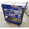 Image 1 : MAC TOOLS BLUE TOOL CART W/ 3 DRAWER & SLIDING TOP