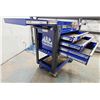 Image 2 : MAC TOOLS BLUE TOOL CART W/ 3 DRAWER & SLIDING TOP