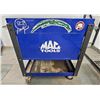Image 3 : MAC TOOLS BLUE TOOL CART W/ 3 DRAWER & SLIDING TOP