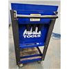 Image 4 : MAC TOOLS BLUE TOOL CART W/ 3 DRAWER & SLIDING TOP