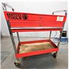Image 1 : MATCO TOOLS RED TOOL CART W/ 1 DR & FLIP TOP