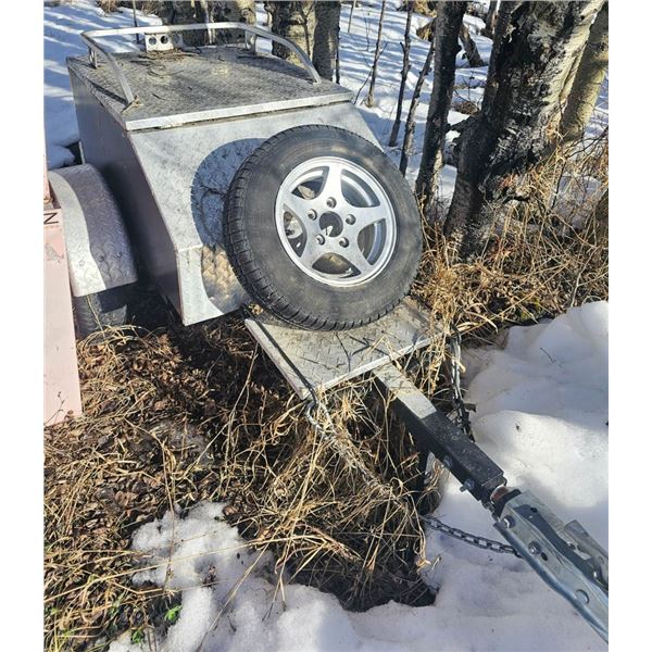 TOW BEHIND MOTORCYCLE TRAILER *AS IS- NO VIN*