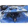 Image 1 : 10FT BLUE FLAT DECK TRAILER *AS IS- NO VIN*