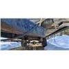 Image 3 : 10FT BLUE FLAT DECK TRAILER *AS IS- NO VIN*
