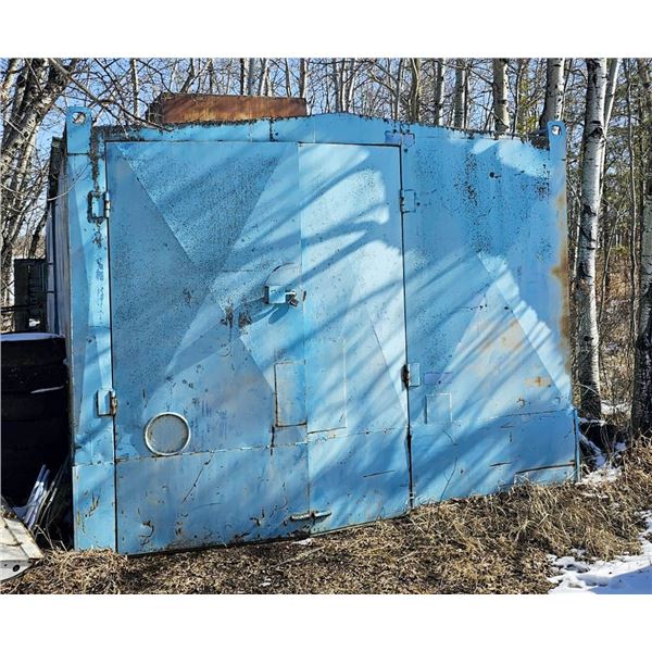 10FT X 30FT BLUE OUT BUILDING - LOCATED OFF SITE