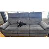 Image 1 : CHARCOAL GREY ELECTRIC RECLINING COUCH & CHAIR