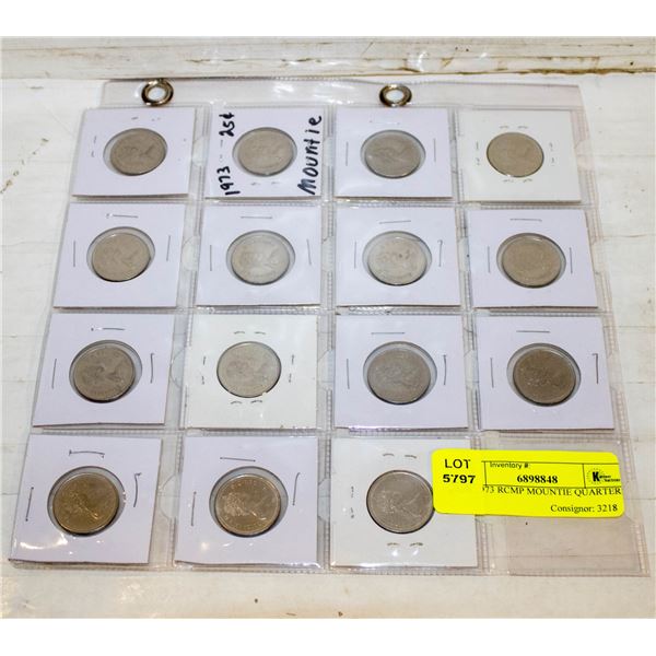15X 1973 RCMP MOUNTIE QUARTERS