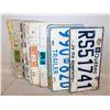 Image 1 : VINTAGE LICENSE PLATES QUEBEC, ONTARIO,