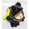 Image 1 : VINTAGE FROG SPONGE HOLDER BLACK CERAMIC