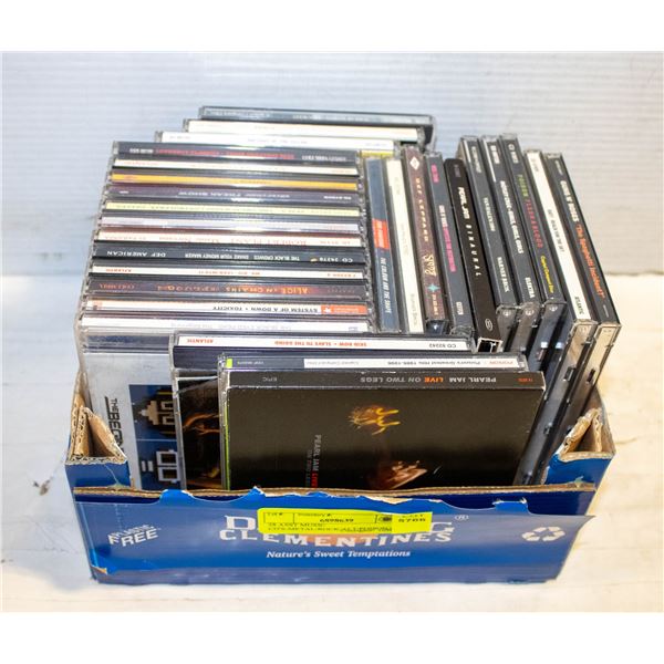 28 ASST MUSIC CD'S-METAL/ROCK/ALT;POISON,GNR,P.JAM
