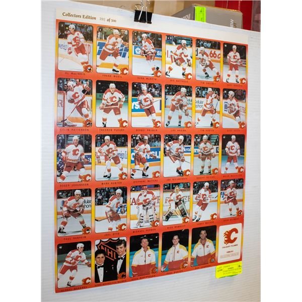 COLLECTOR'S EDITION 392 OF 500 CALGARY FLAMES UNCU