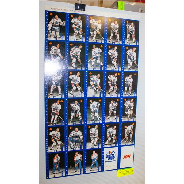 COLLECTOR'S EDITION 339 OF 750 EDMONTON OILERS UNC