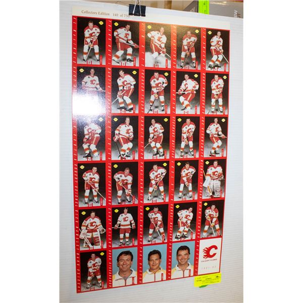 COLLECTOR'S EDITION 142 OF 750 CALGARY FLAMES UNCU