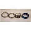 Image 1 : LOT OF BIKER RINGS