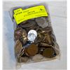 Image 1 : 2.5LBS OF VARIOUS WORLD COINS IN BAG