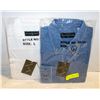 Image 1 : NEW MEN'S SHIRTS 1DENIM 1WHITE SIZE L