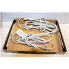 Image 1 : LOT OF 2 HEAVY DUTY EXTENSION CORDS