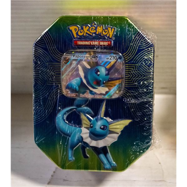 SEALED POKEMON GX TIN 4 PACKS PER TIN 2019