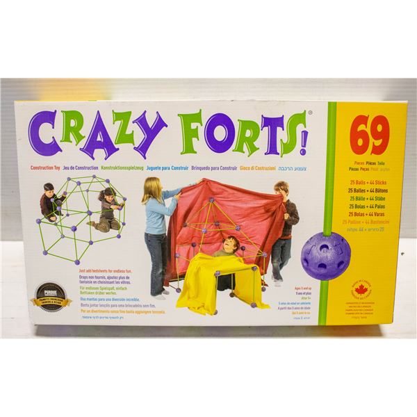 CRAZY FORTS 69 PIECES FOR KIDS