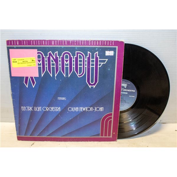 XANADU ORIGINAL SOUNDTRACK LP