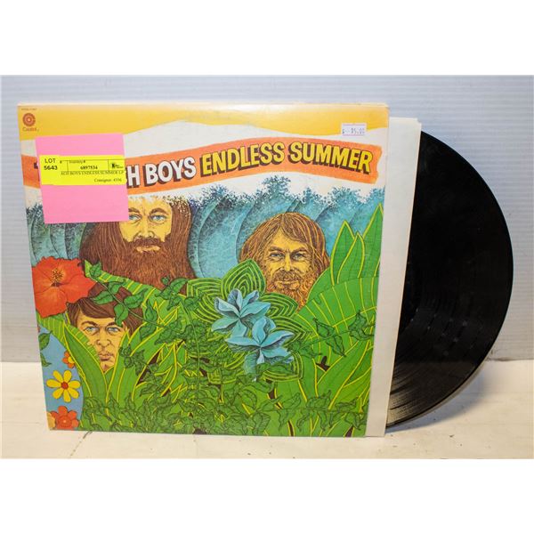 BEACH BOYS ENDLESS SUMMER LP