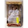 Image 1 : NEW SEALED COLLECTORS CHOICE PORCELAIN DOLL WITH