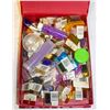 Image 1 : RED BOX FULL OF CRAFTING BEADS