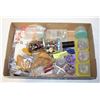 Image 1 : FLAT OF BEADS AND CRAFTING MATERIALS