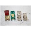 Image 1 : LOT OF 4 LESNEY MODELS OF YESTERYEAR MODELS
