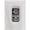 Image 1 : 1 GRAM SILVER MAPLE BAR