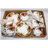 Image 1 : 6 ROYAL ALBERT OLD COUNTRY ROSE CUPS+SAUCERS
